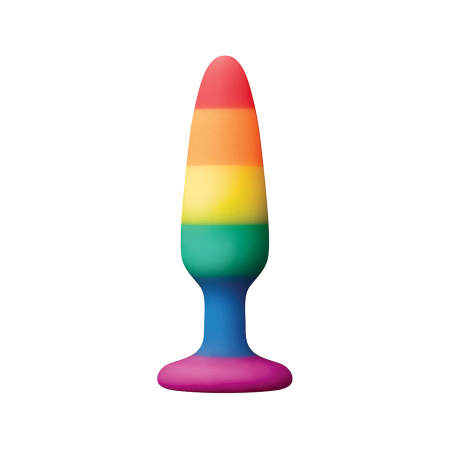 Colours Pride Edition Pleasure Plug Small - Rainbow