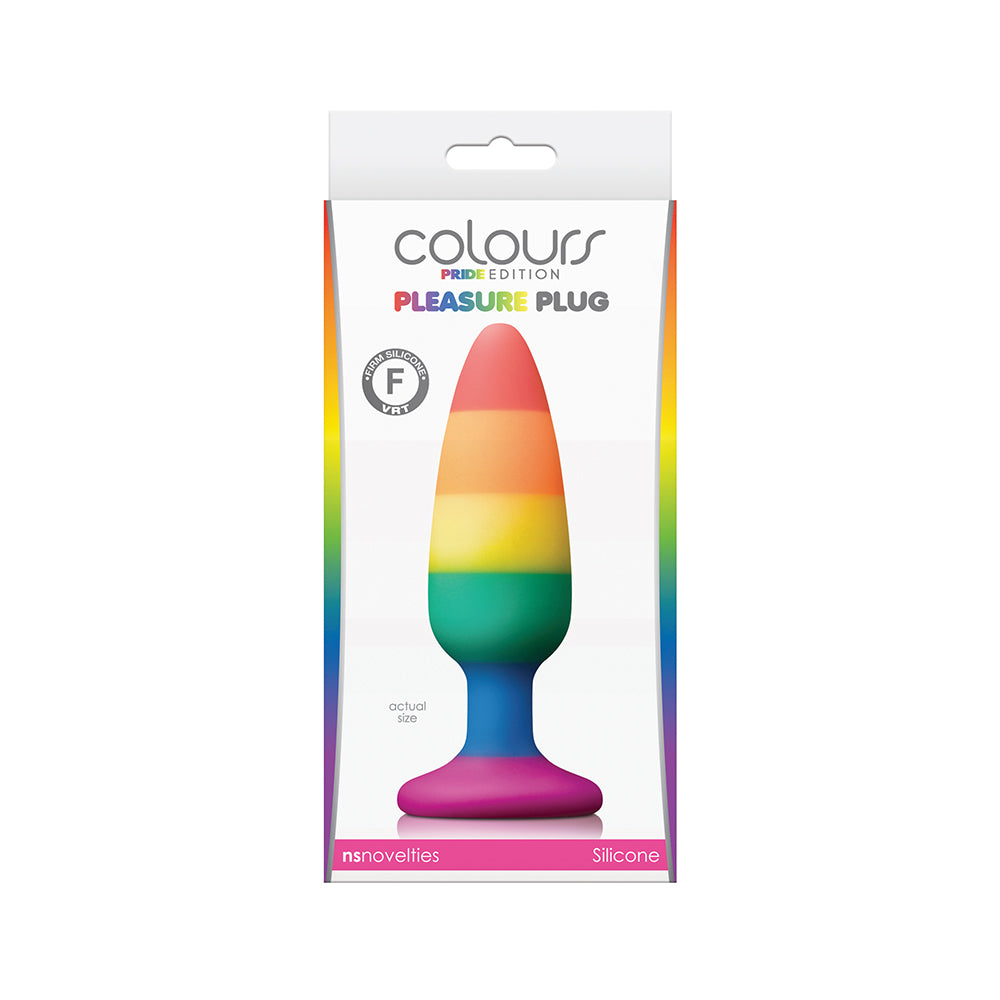 Colours - Pride Edition - Pleasure Plug - Medium - Rainbow