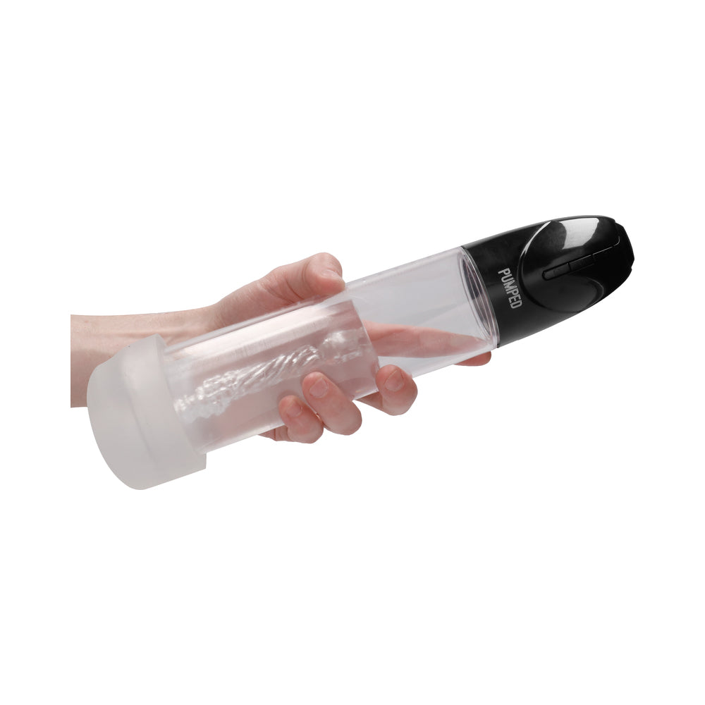Recharcheable Smart Cyber Pump With Sleeve - Transparent