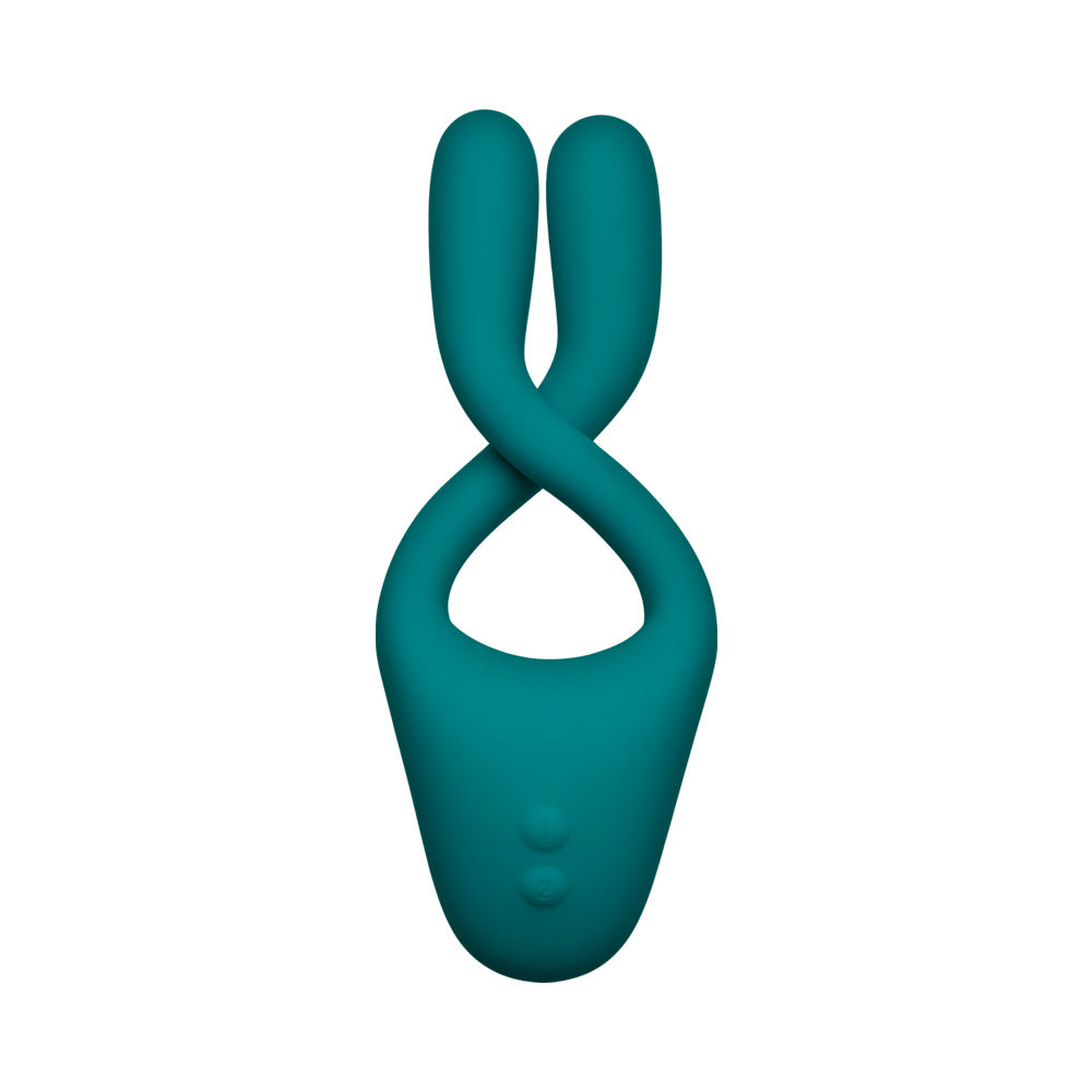 Tryst V2 Bendable Multi Erogenous Zone Massager Remote Teal