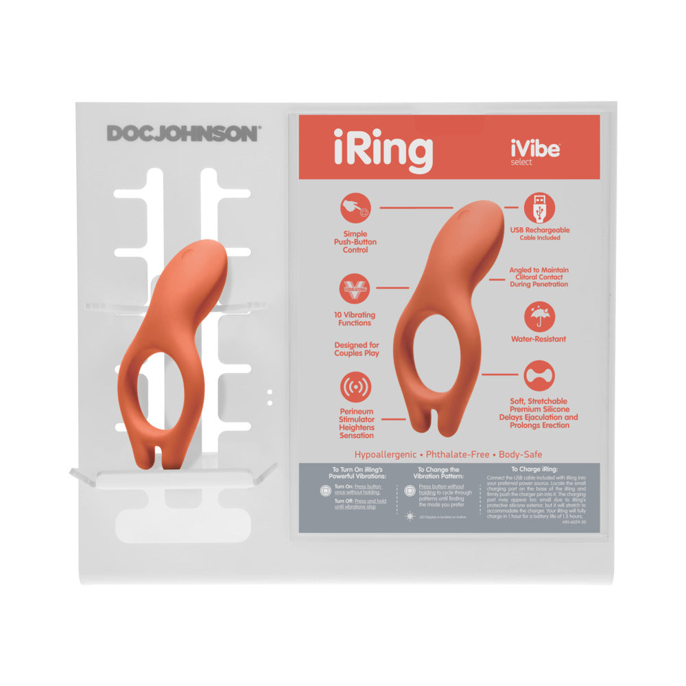 Ivibe Select Iring Marine Blue Vibrating Cock Ring