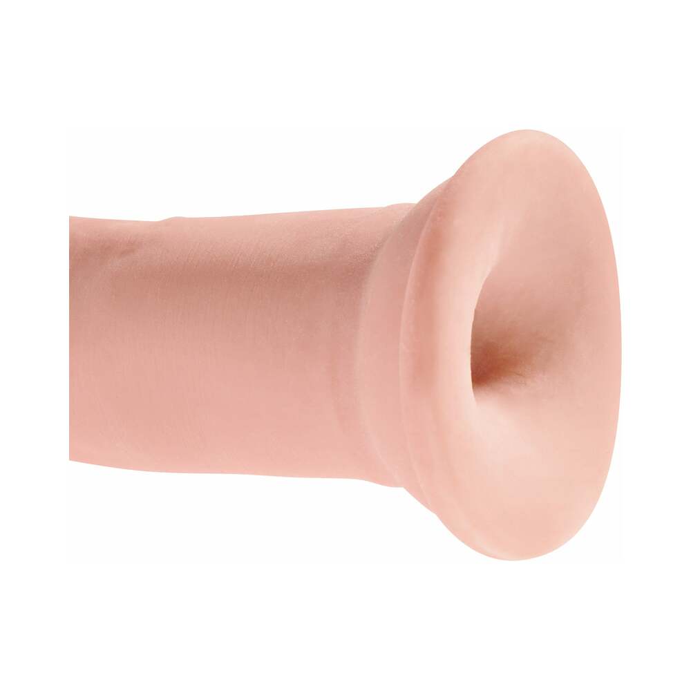 King Cock Triple Density 9 Inches Cock Beige Dildo