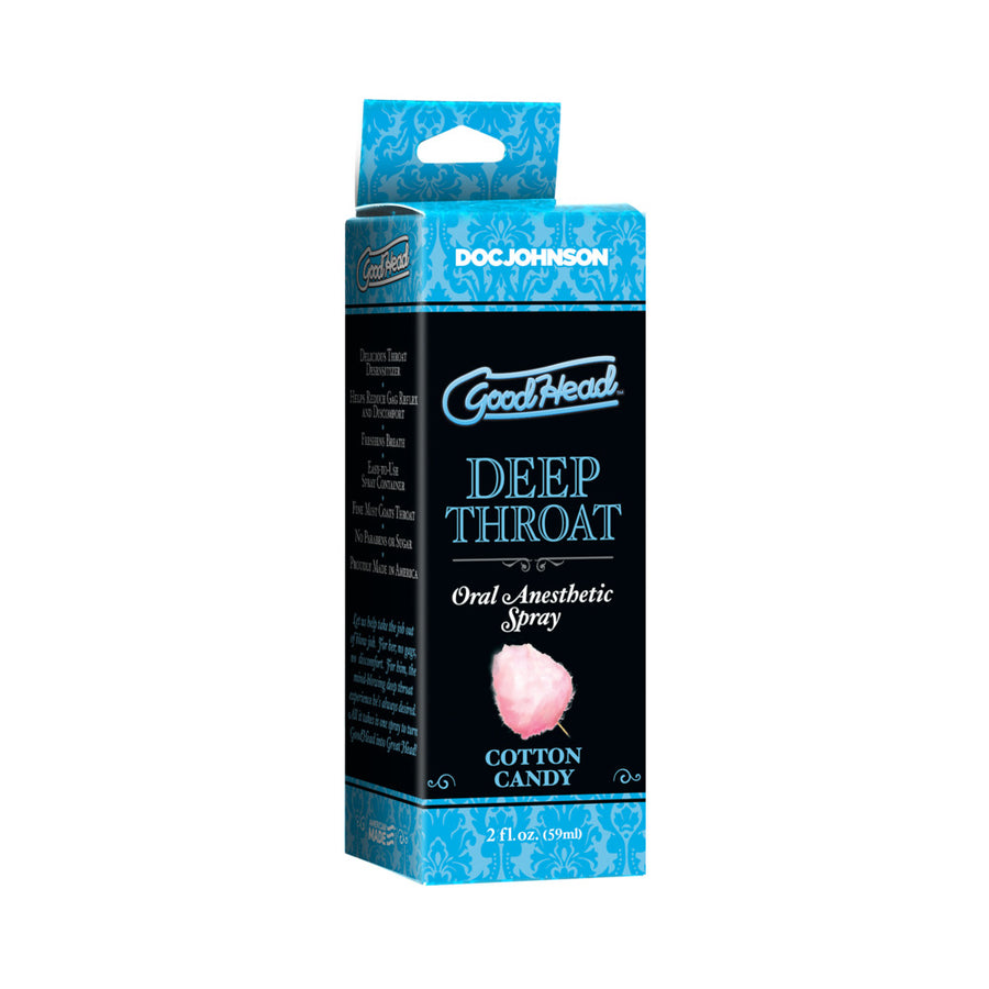 Goodhead - Deep Throat Spray - Cotton Candy - 2 Fl. Oz.