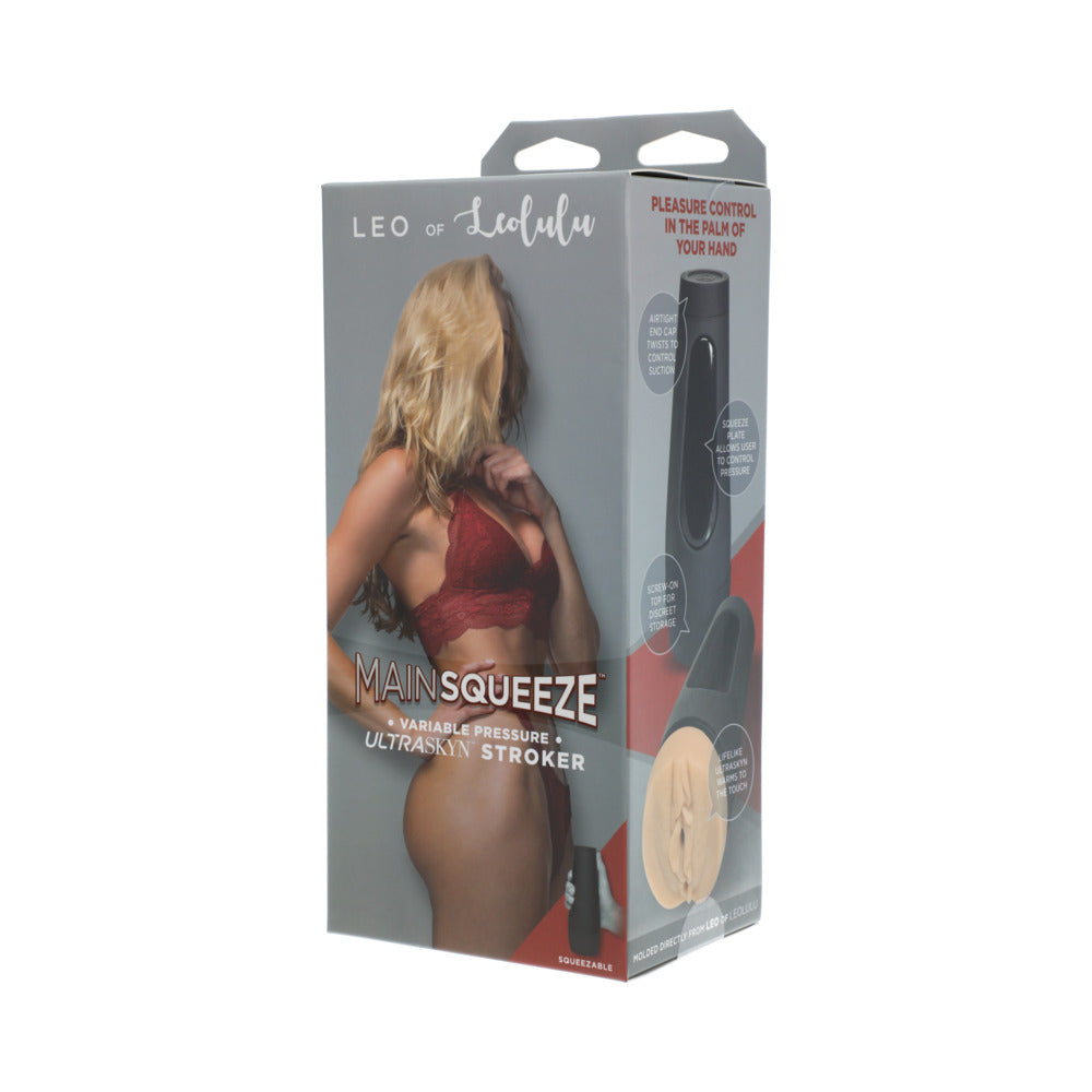 Main Squeeze - Leo Of Leolulu - Ultraskyn Stroker - Pussy Vanilla