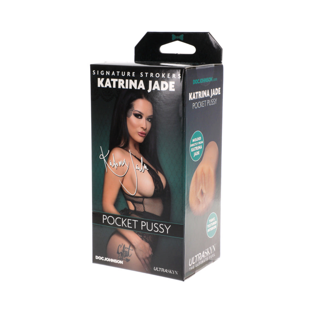 Signature Strokers - Katrina Jade - Ultraskyn Pocket Pussy Vanilla