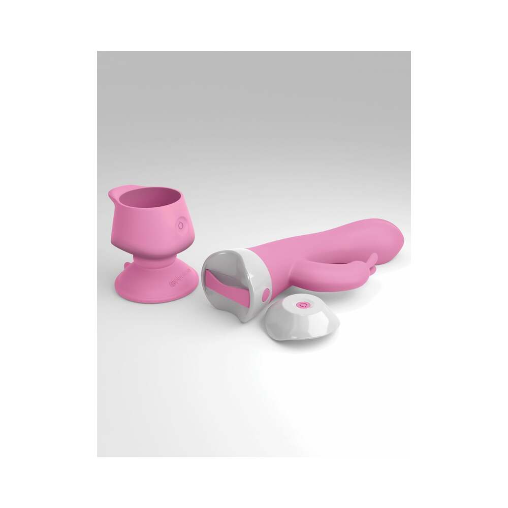 Threesome Wall Banger Rabbit Pink