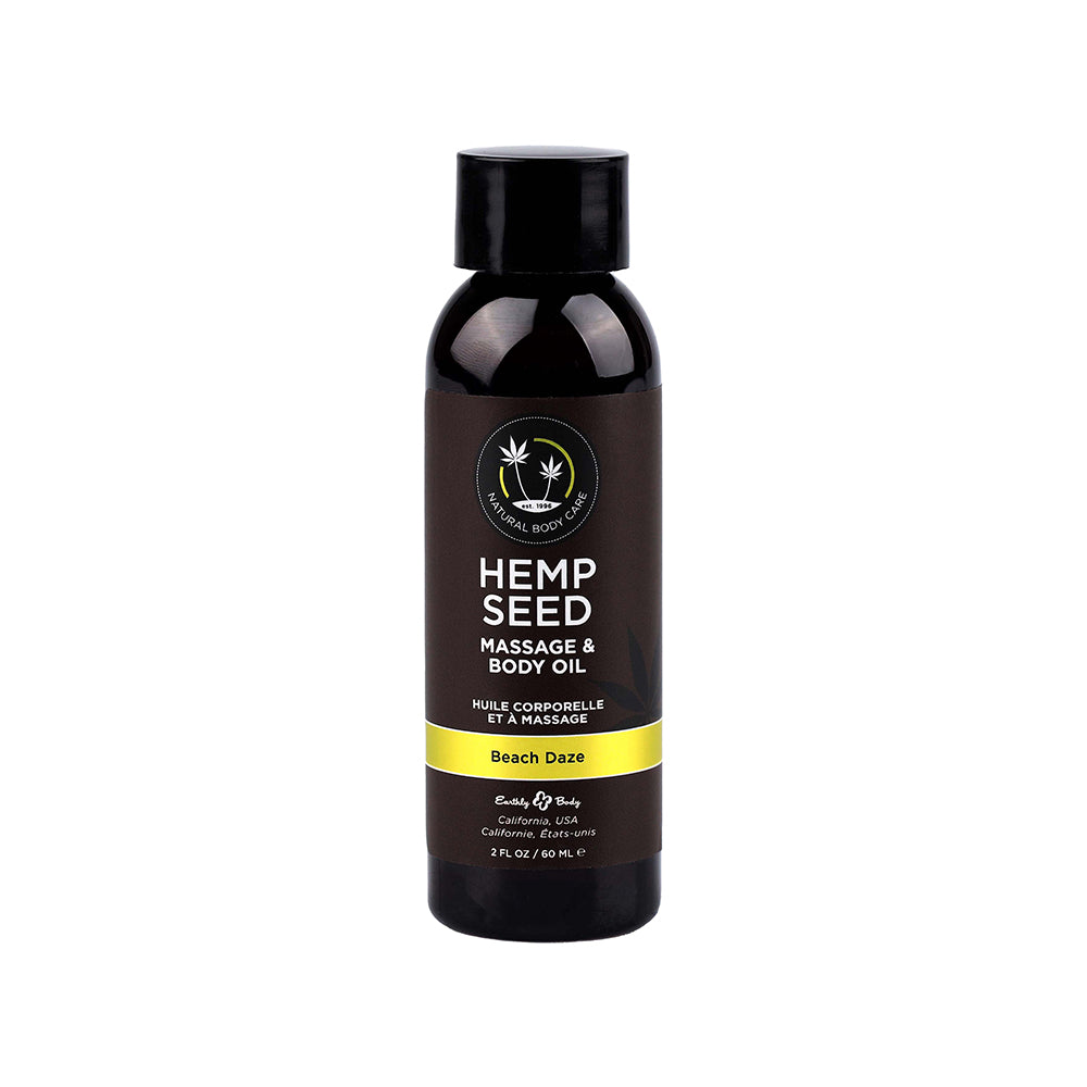 Earthly Body Massage & Body Oil - 2 Oz Beach Daze
