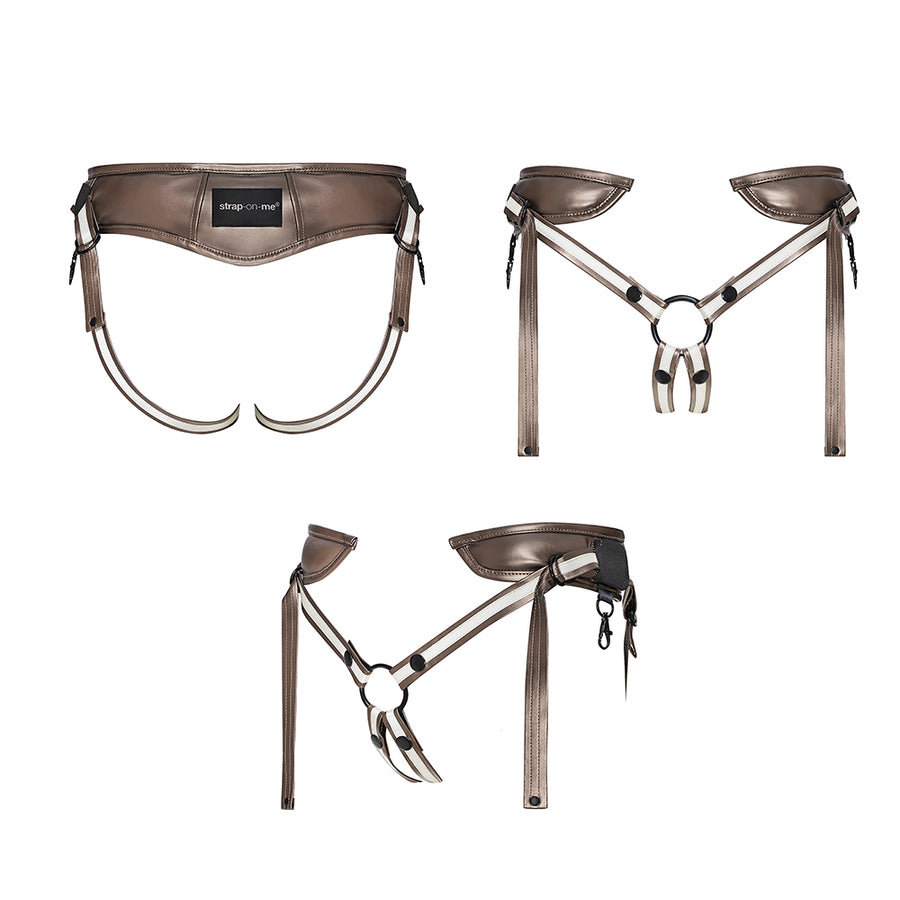 Strap-On-Me Leather Harness Desirous