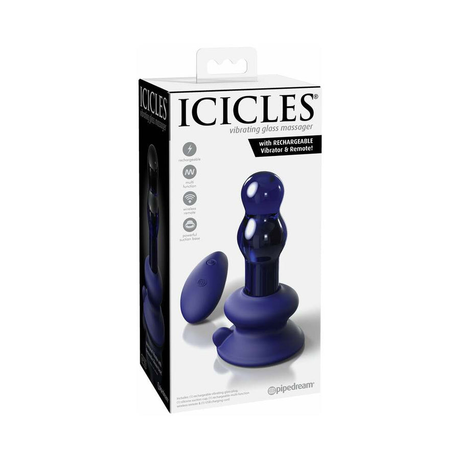 Icicles No. 83 With Rechargeable Vibrator &amp; Remote
