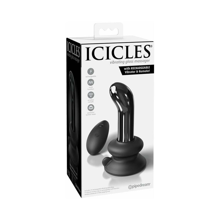 Icicles No 84 With Rechargeable Vibrator &amp; Remote