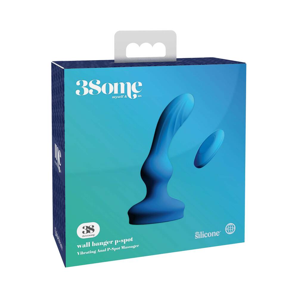 3Some Wall Banger P-Spot Rechargeable Bl