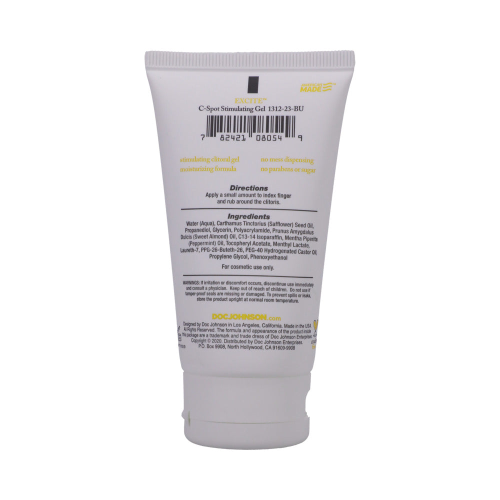Doc Johnson Excite C-Spot Stimulating Cream 2 Oz.