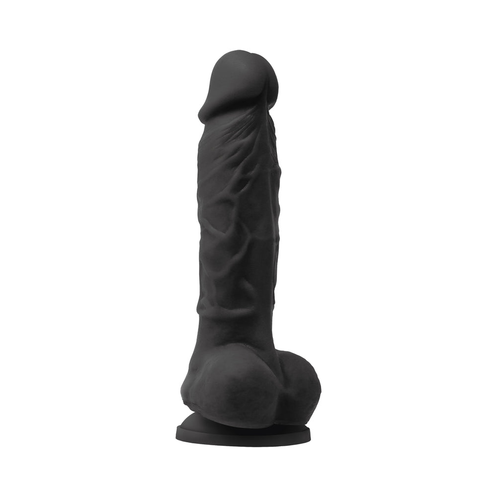 Colours Pleasures Vibrating 5" Dildo - Black