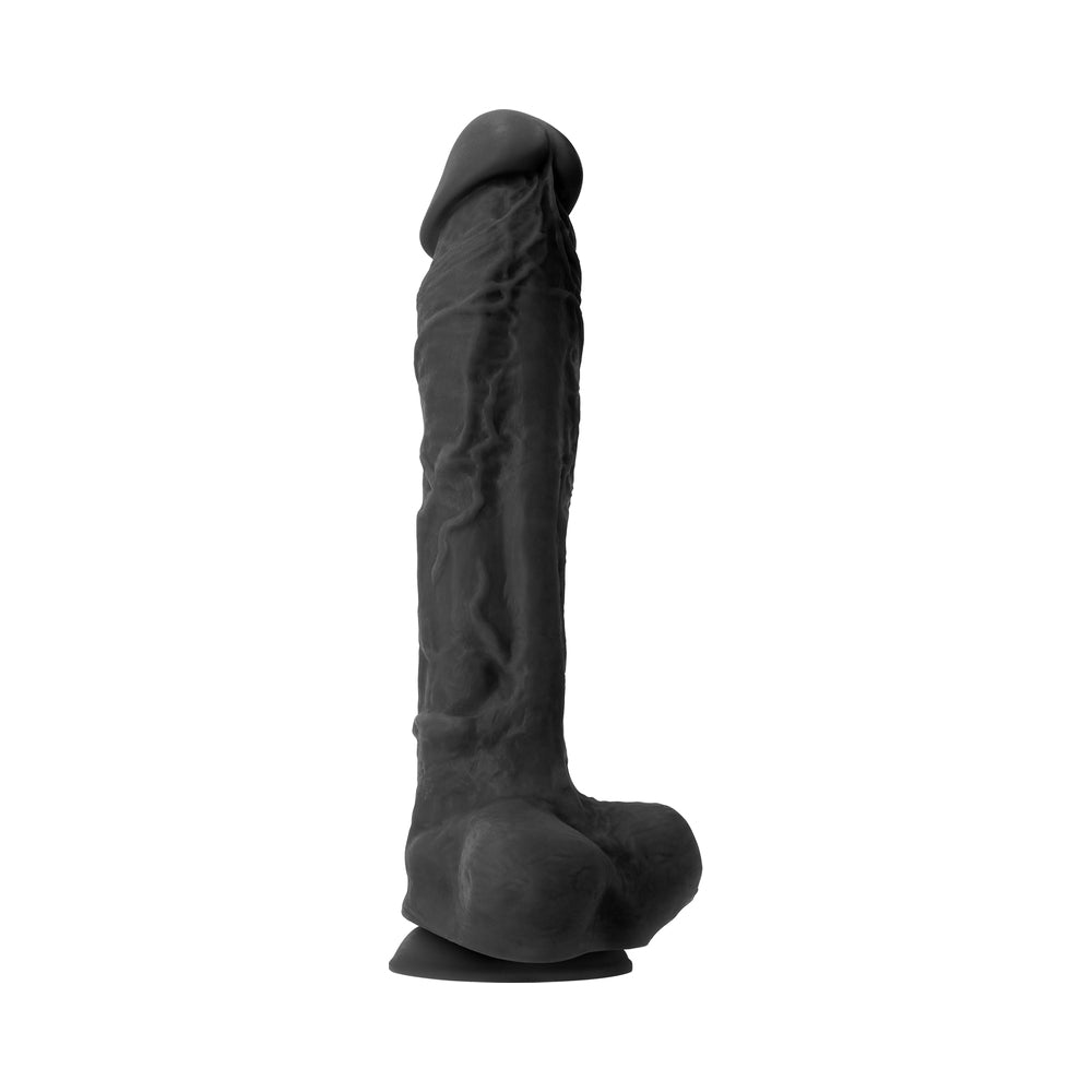 Colours Pleasures 10" Dildo - Black