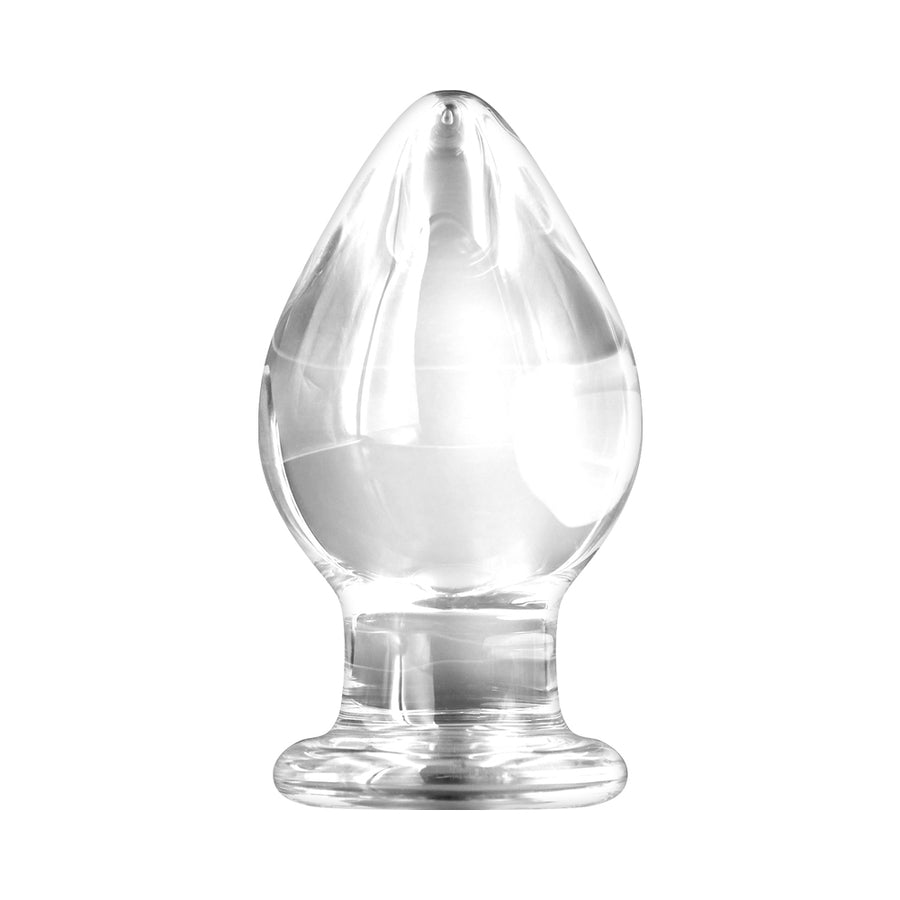 Renegade Glass Knight Anal Plug - Clear