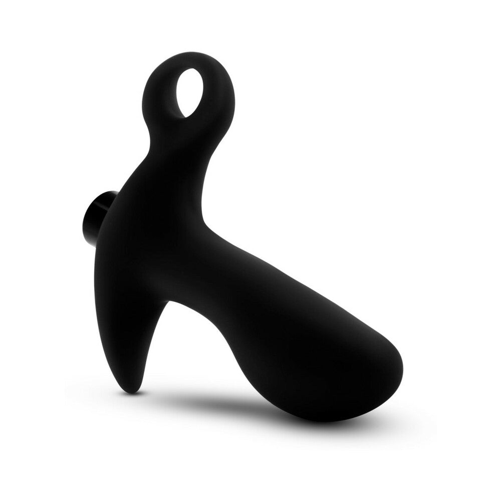 Blush Anal Adventures Platinum Silicone Vibrating Prostate Massager 01 - Black