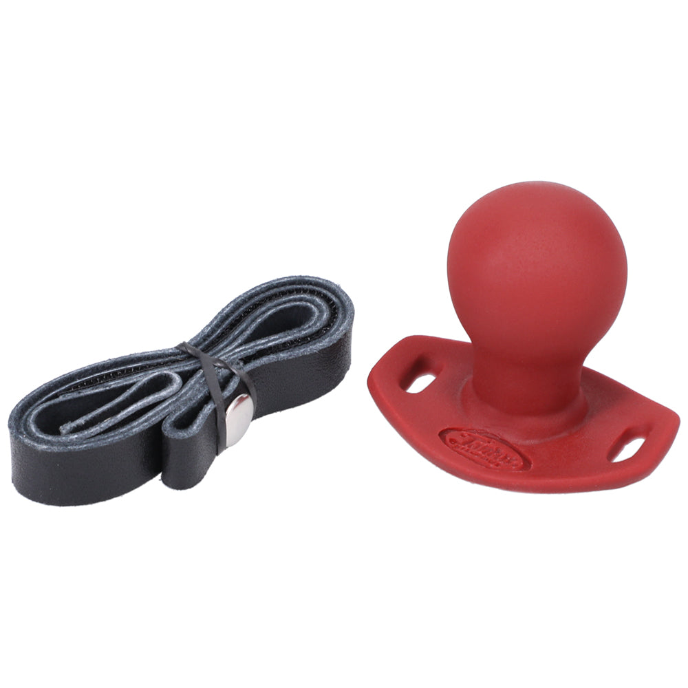 Tantus Beginner Ballgag - Red/Black