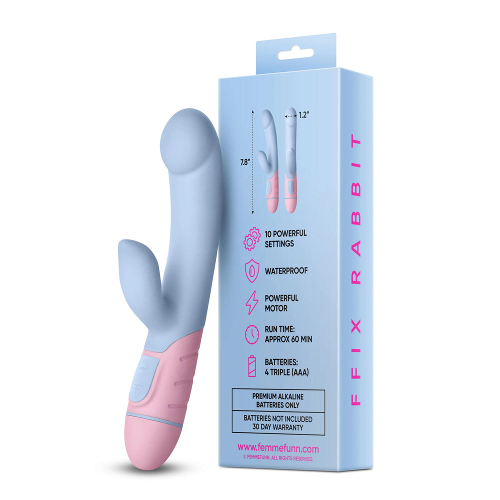 Femme Funn Ffix Rabbit - Blue/Pink