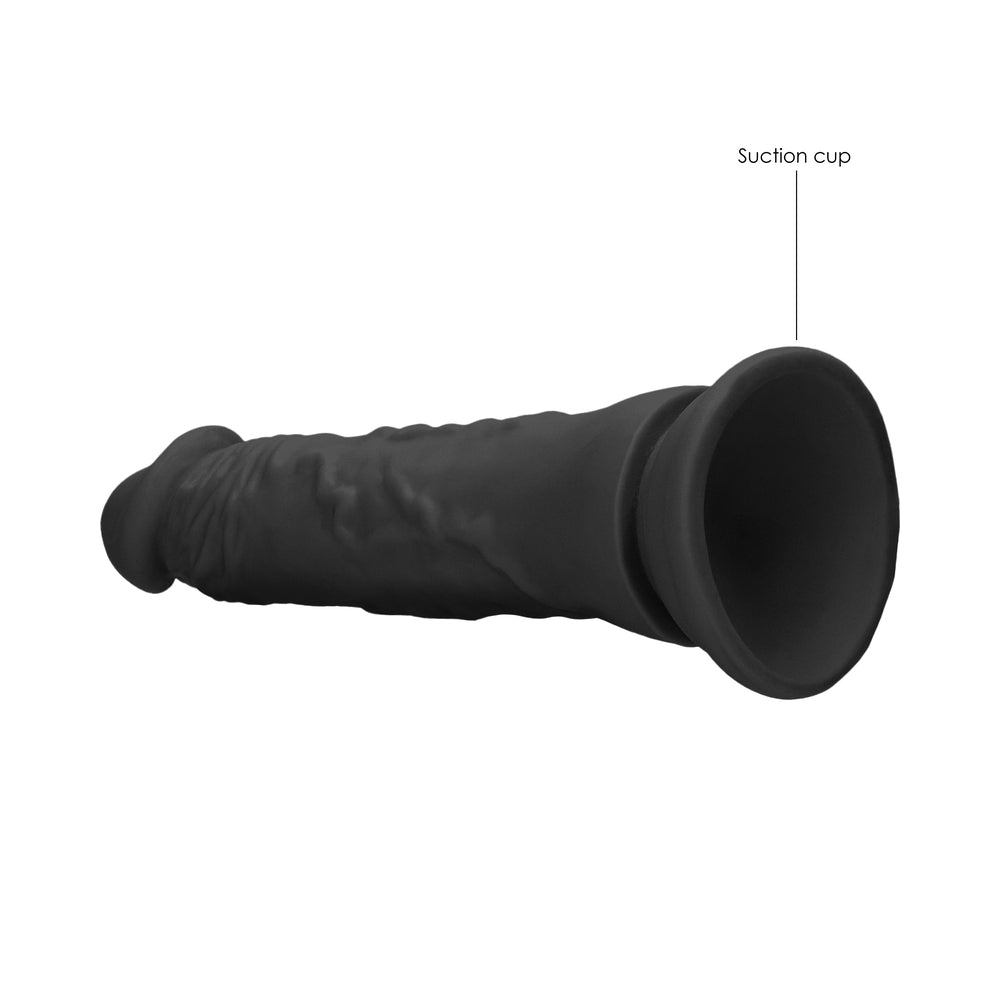 Real Rock Realistic Dildo - 7" - 17 Cm - Chocolate