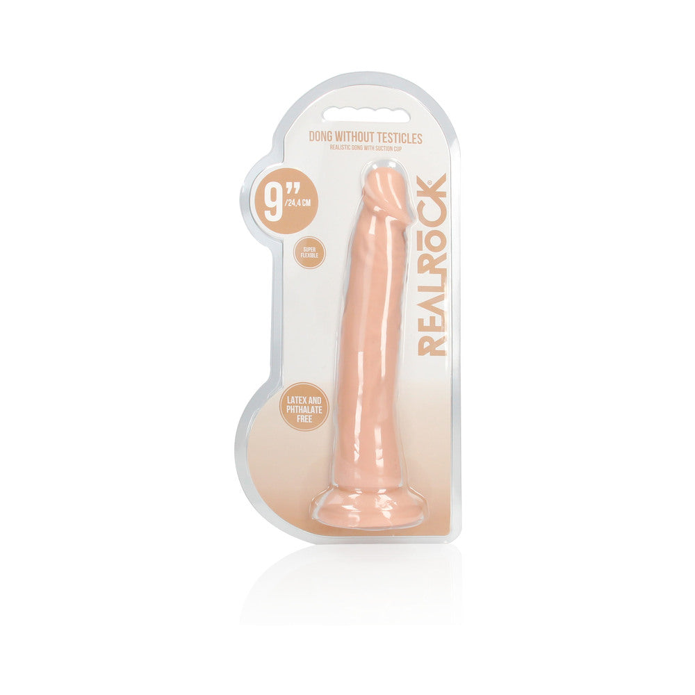 Real Rock Realistic Dildo - 9" - 23 Cm - Vanilla