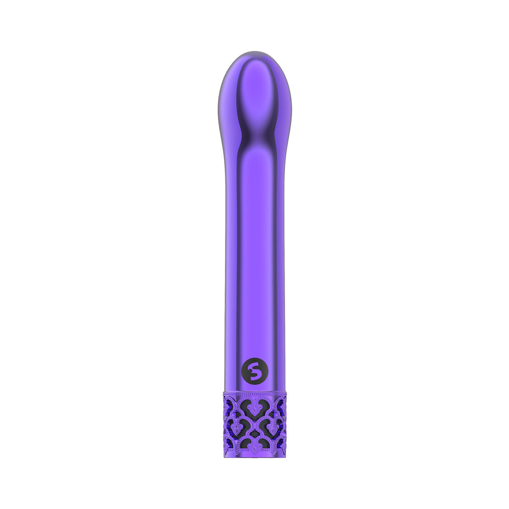 Royal Gems - Jewel - Abs Rechargeable Bullet - Purple
