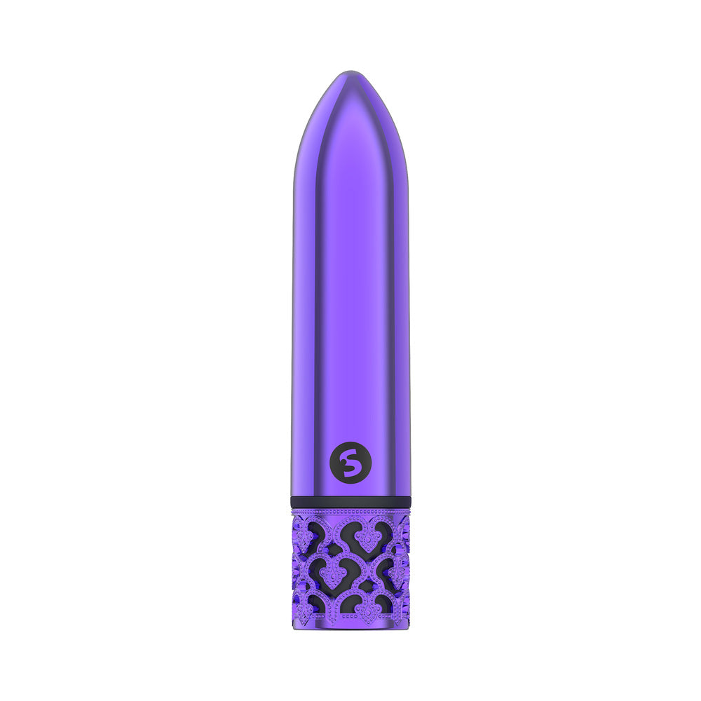 Royal Gems - Glamour - Abs Rechargeable Bullet - Purple