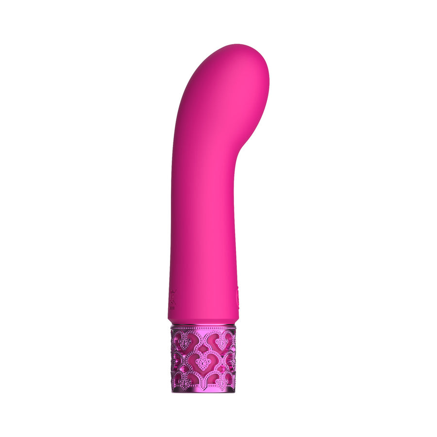 Royal Gems - Bijou - Silicone Rechargeable Bullet - Pink