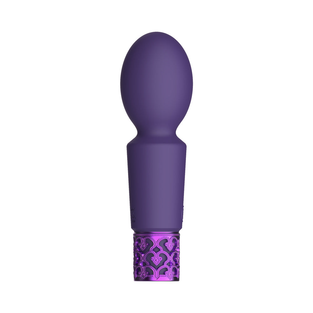 Royal Gems - Brilliant - Silicone Rechargeable Bullet - Purple