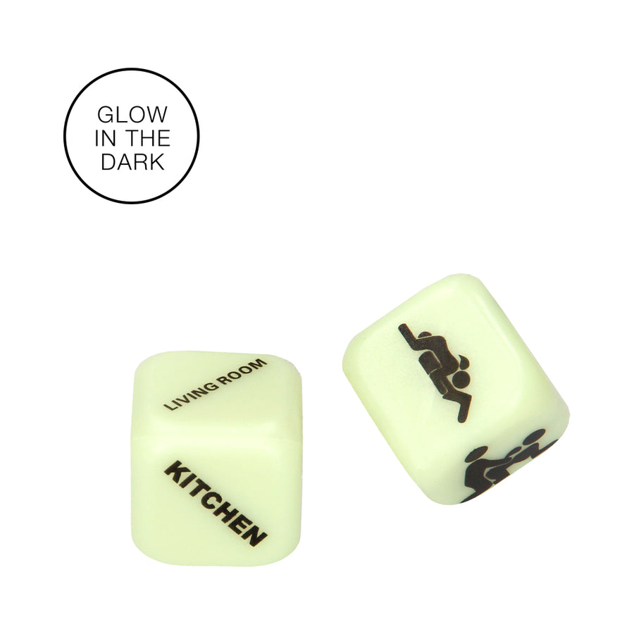 Light Up Your Sexy Night Dice - Glow In The Dark