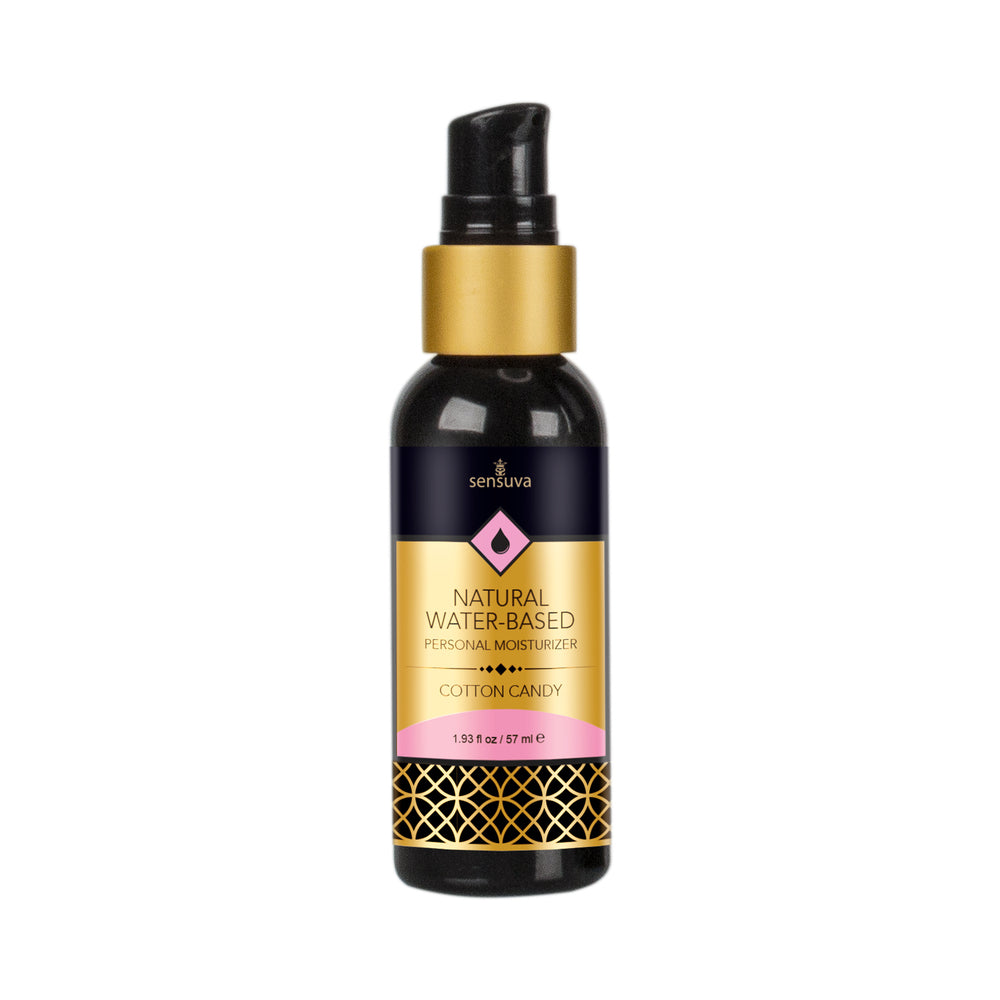 Sensuva Natural Water Based Personal Moisturizer - 1.93 Oz Cotton Candy