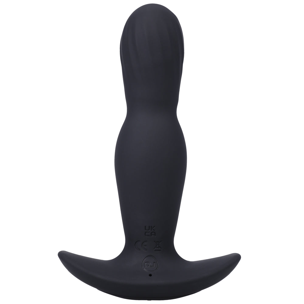 A Play Expander Rechargeable Silicone Anal Plug W/Remote - Black
