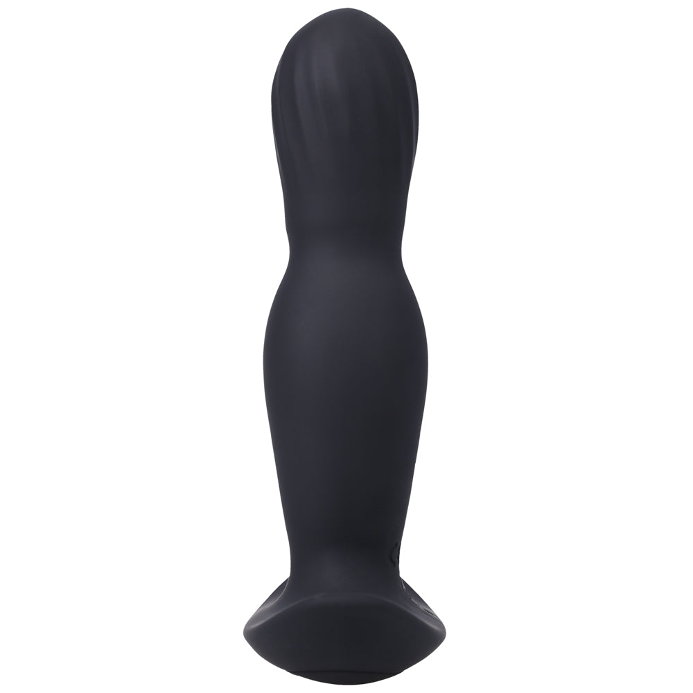 A Play Expander Rechargeable Silicone Anal Plug W/Remote - Black