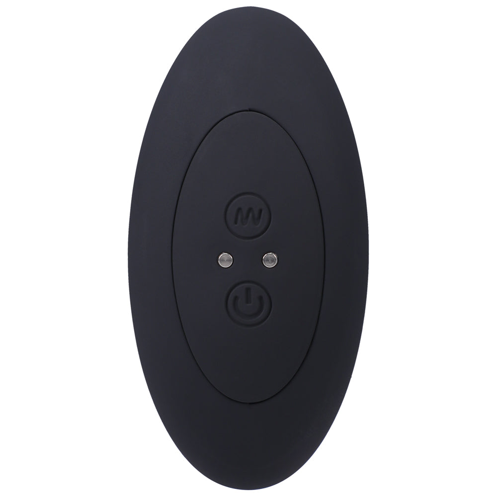 A Play Expander Rechargeable Silicone Anal Plug W/Remote - Black