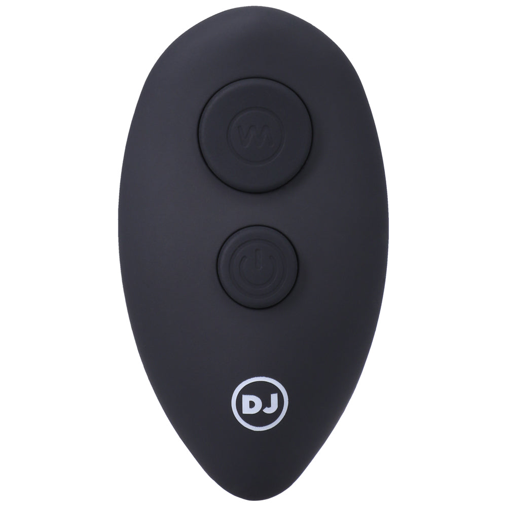 A Play Expander Rechargeable Silicone Anal Plug W/Remote - Black