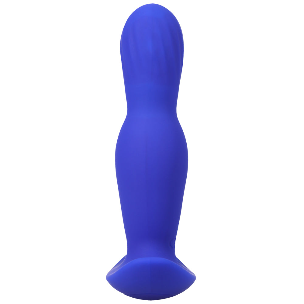 A Play Expander Rechargeable Silicone Anal Plug W/Remote - Royal Blue
