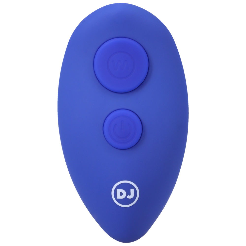 A Play Expander Rechargeable Silicone Anal Plug W/Remote - Royal Blue
