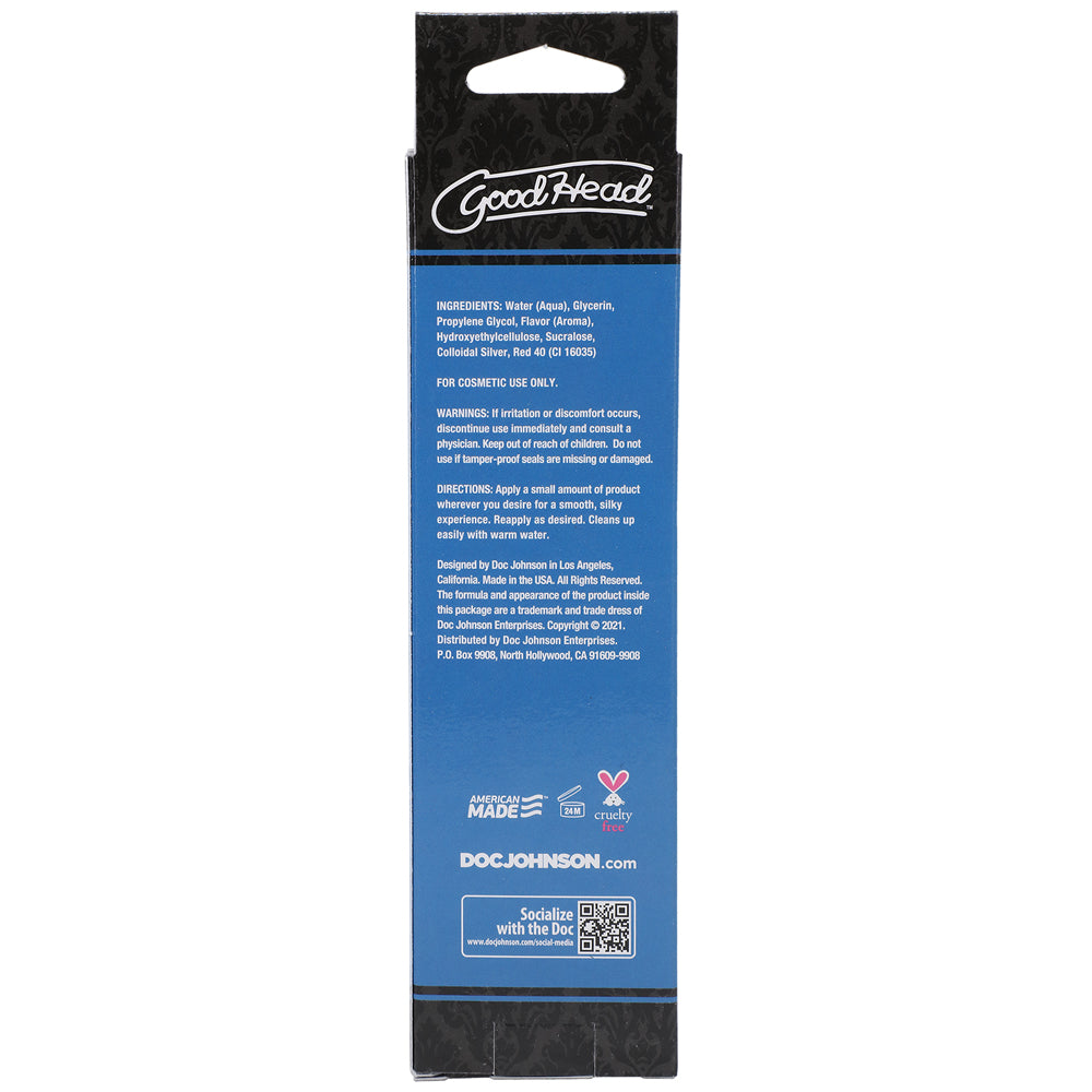 Goodhead Slick Head Glide Strawberry 4 Oz.