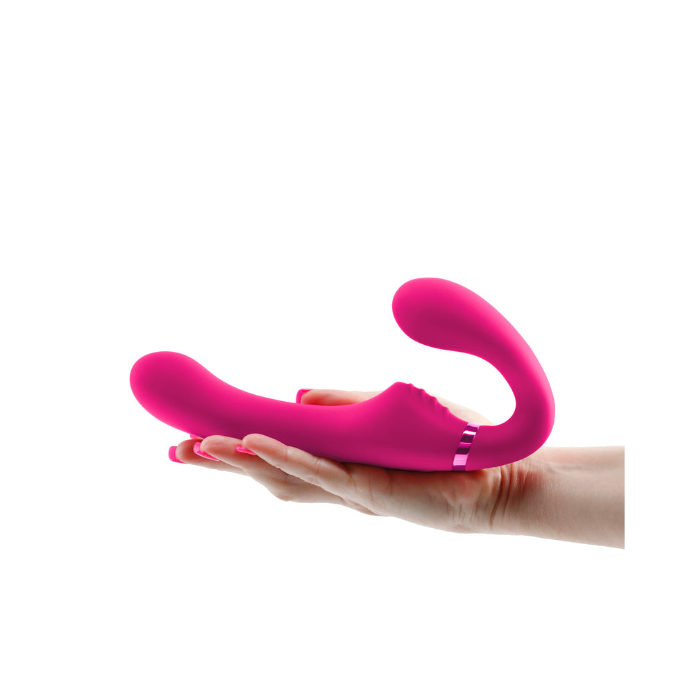 Shishi Midnight Rider Strapless Strap-On Pink