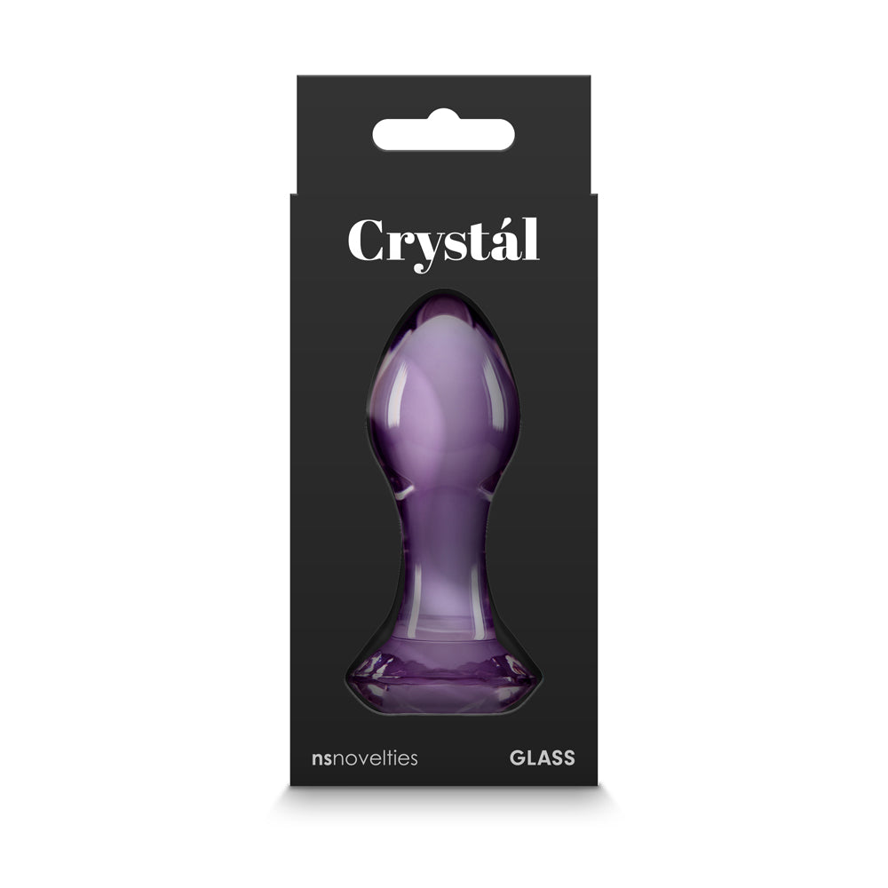 Crystal Gem Butt Plug - Purple