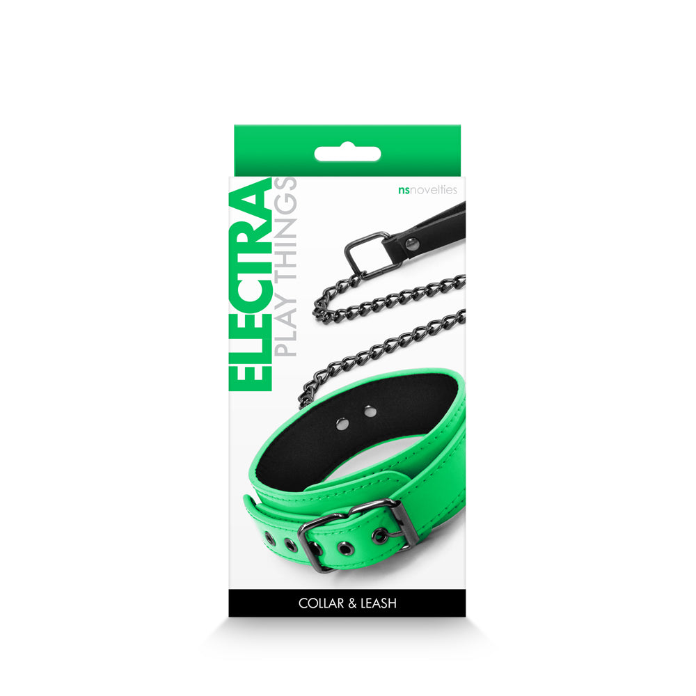 Electra Collar & Leash - Green
