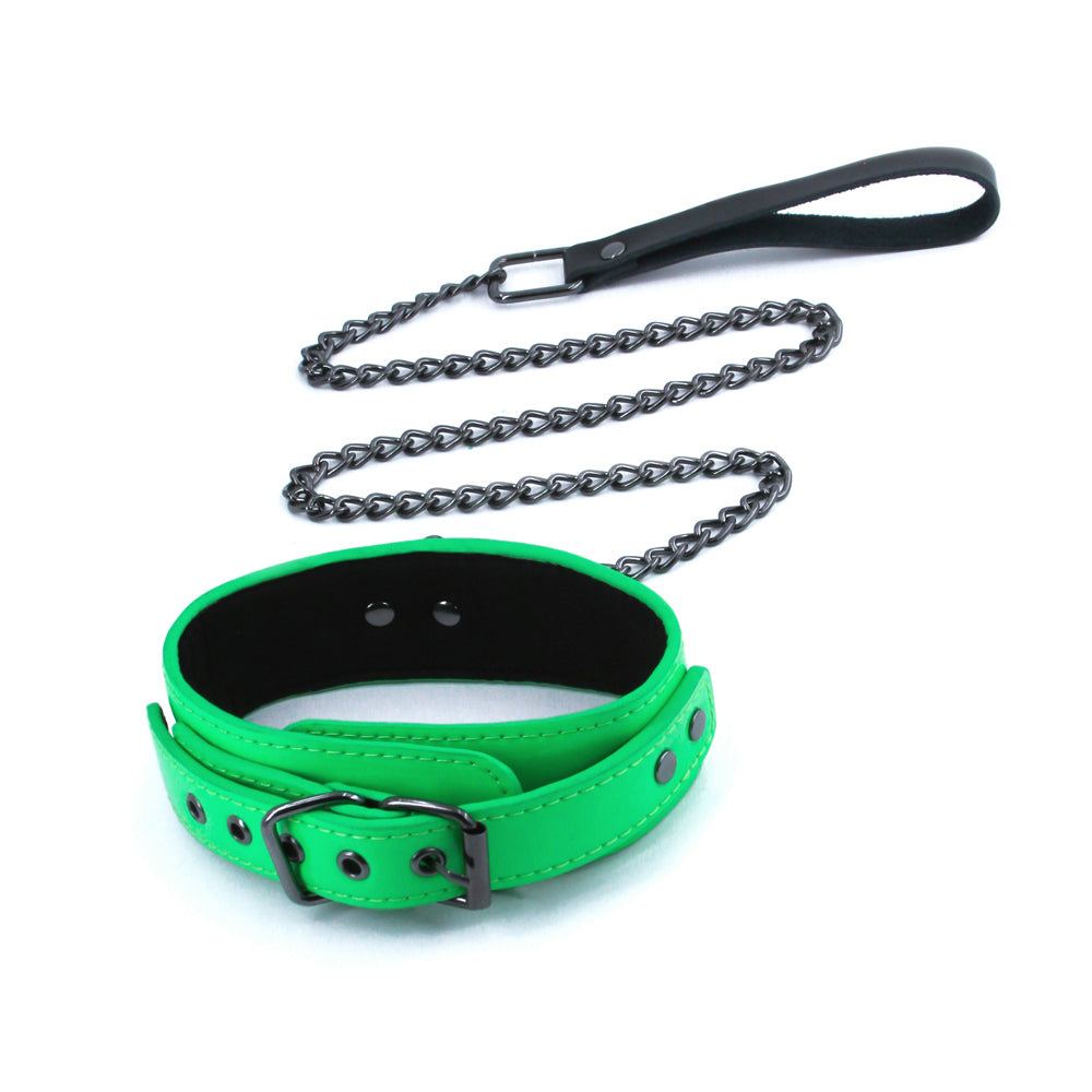 Electra Collar & Leash - Green