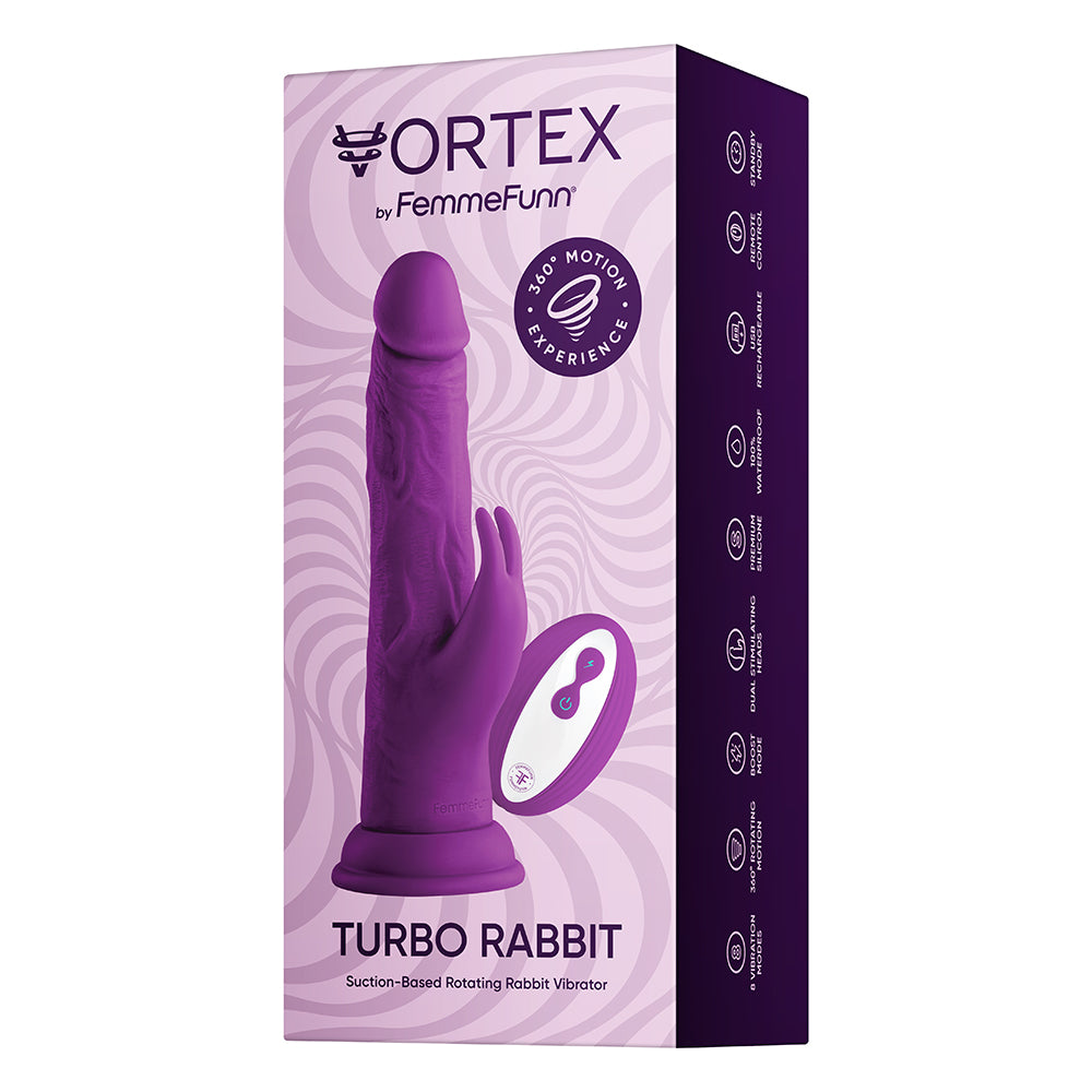 Femme Funn Wireless Turbo Rabbit 2.0 - Purple