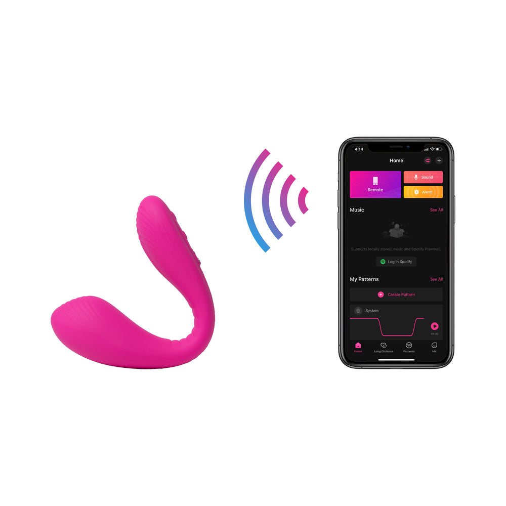 Lovense Quake Dual Stimulator Pink