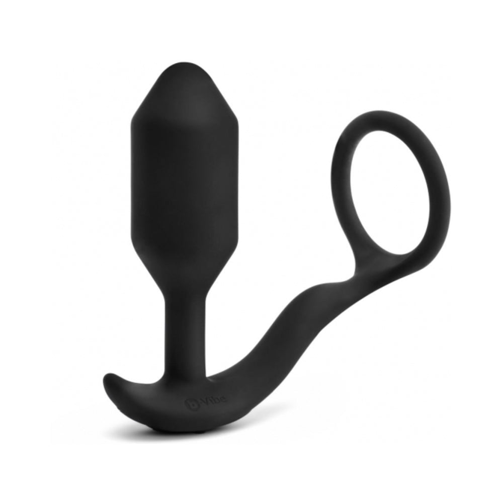 B-Vibe Vibrating Snug & Tug Medium - Black