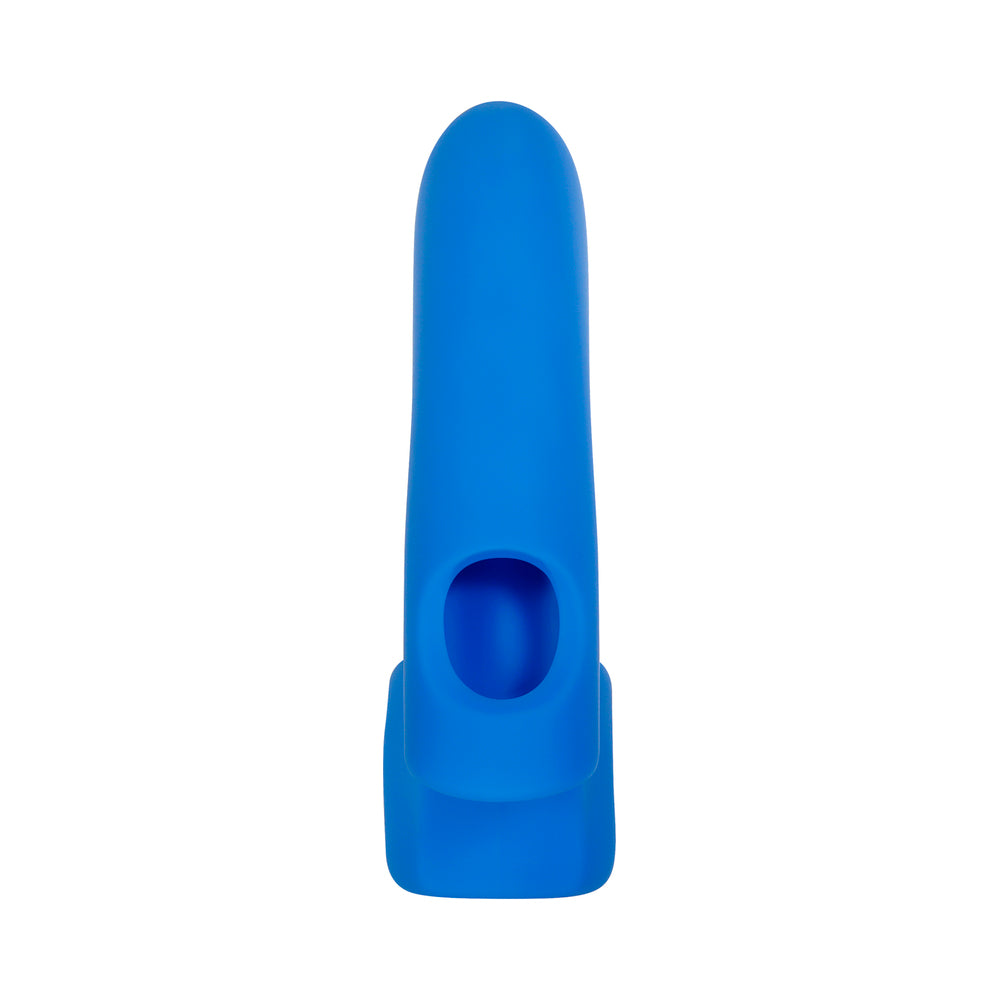 Gender X Flick It Finger Vibrator Blue