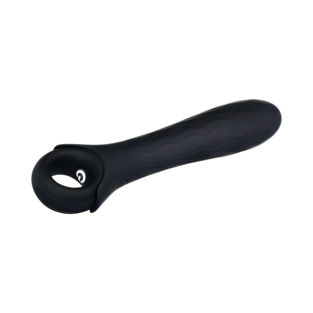 Gender X Powerhouse Ring-Handle Vibrator Black