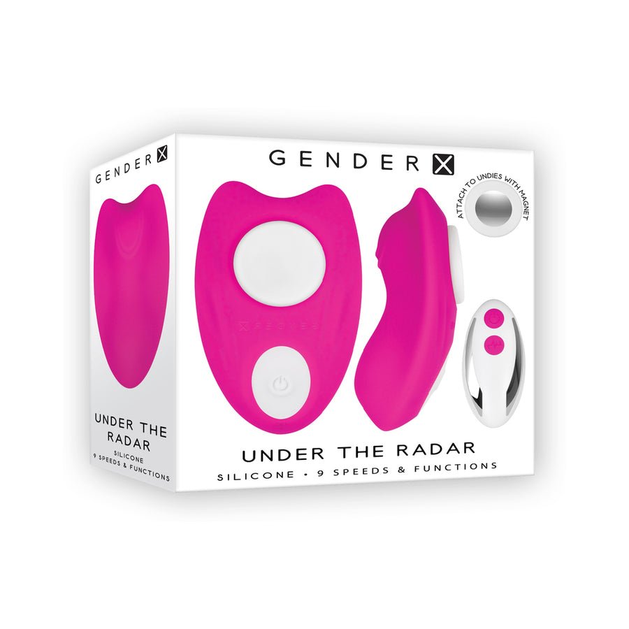 Gender X Under The Radar Underwear Vibrator Pink