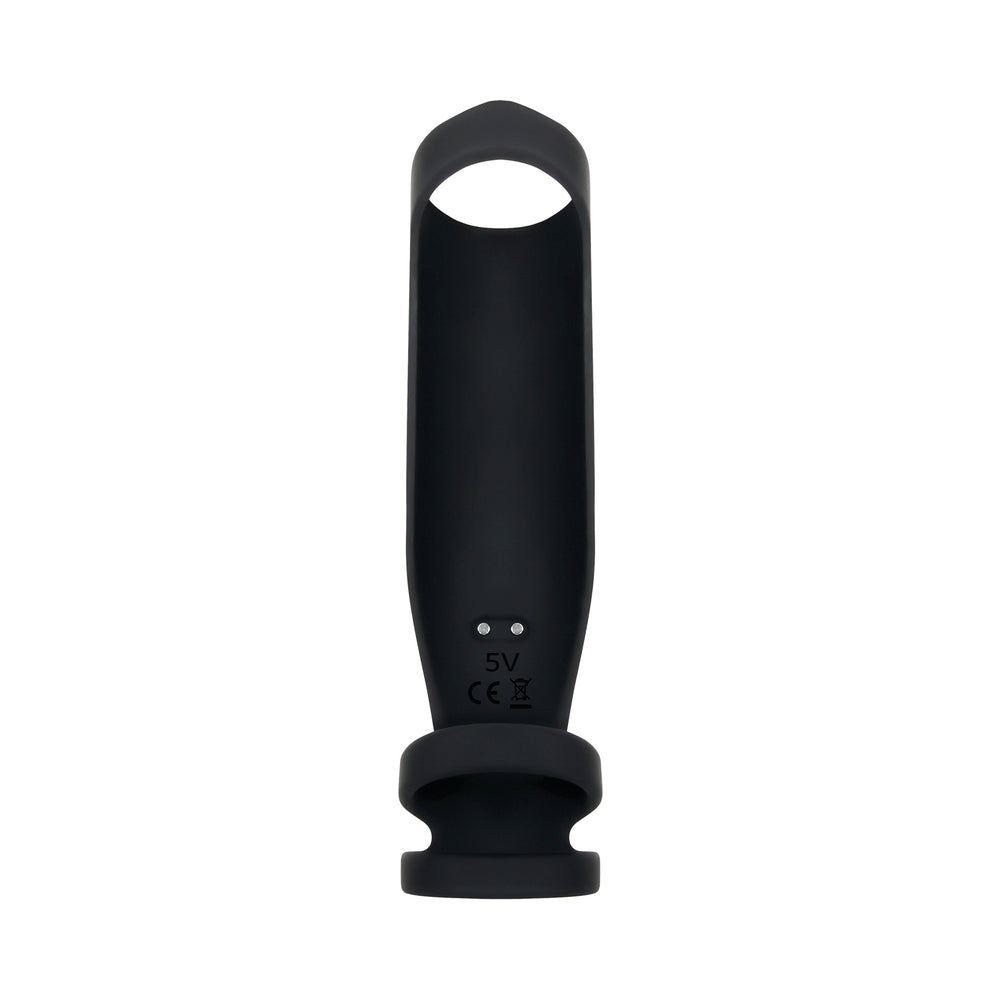 Gender X Rocketeer Vibrating Penis Sheath Black
