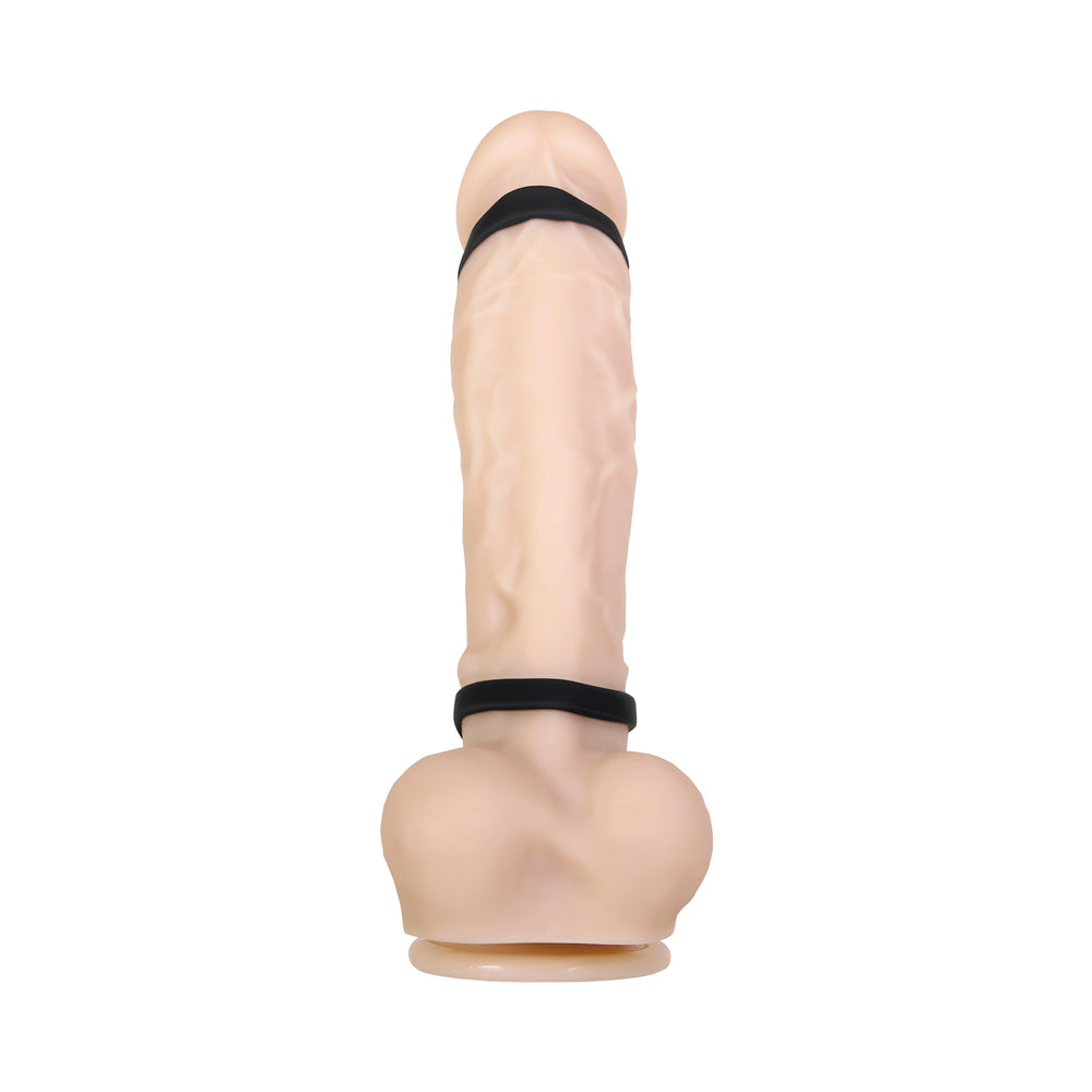 Gender X Rocketeer Vibrating Penis Sheath Black