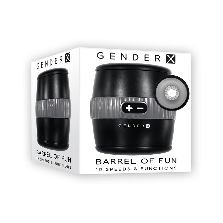 Gender X Barrel Of Fun Stroker Black